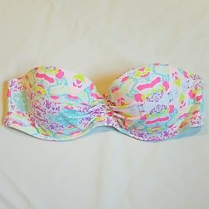 Victoria's secret strapless push up bikini top